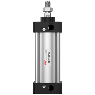 SC63标准气缸32小型气动40大推力SC50X25X50x75X100X150x200x300S