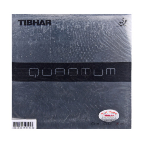 Tibhar挺拔量子套胶S软型quantum高弹内能乒乓球胶皮反胶套胶正品