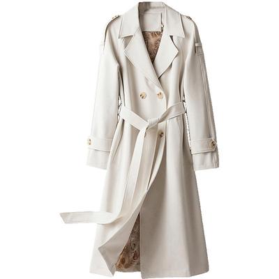 bxv英伦系带中长款高级感风衣