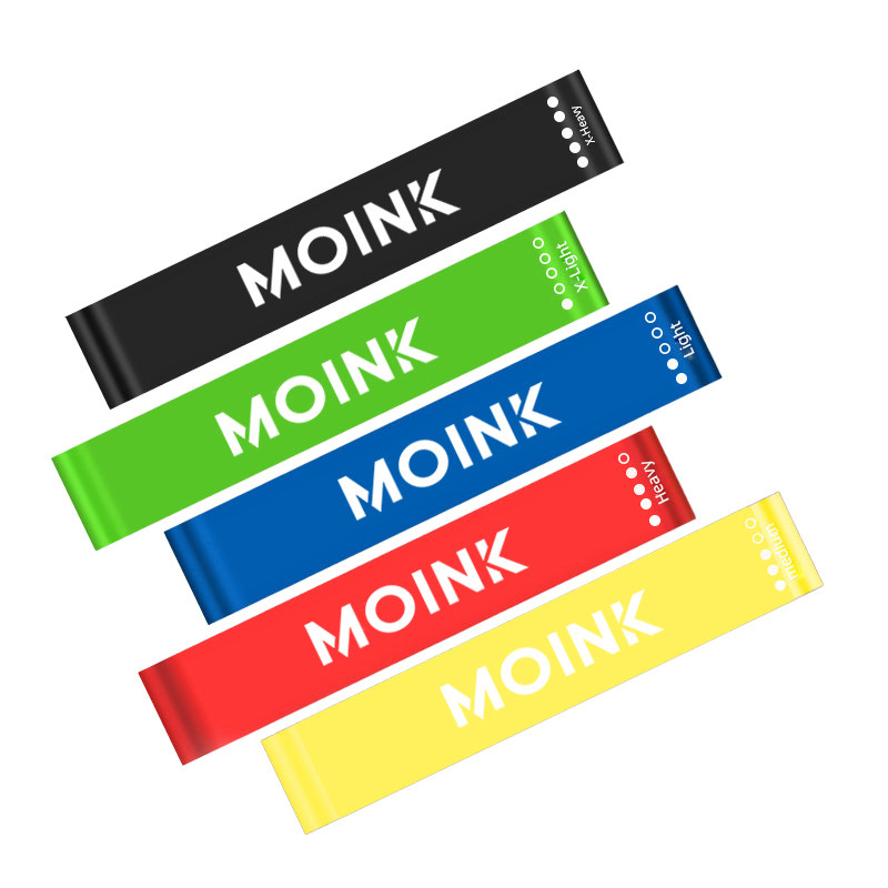 MOINK弹力带健身拉力绳翘臀虐臀腿部手臂乳胶阻力能量圈力量训练