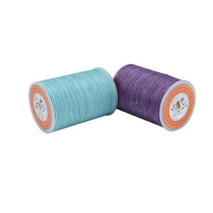 0.65mm宇乐圆蜡线85米 正品涤纶黑色酒红 DIY牛皮具手缝皮革法线