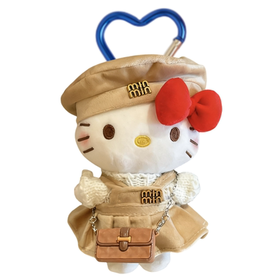 正版哈喽KT猫包包挂件挂饰毛绒玩偶钥匙扣可爱卡通玩偶摆件新年