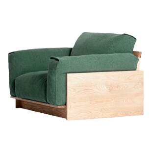 MUMO木墨 平躺沙发 布艺沙发 客厅 拆装可进电梯 实木家具