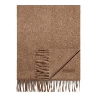 【礼物】ZEGNA杰尼亚配饰冬季新品棕色Oasi Cashmere羊绒围巾