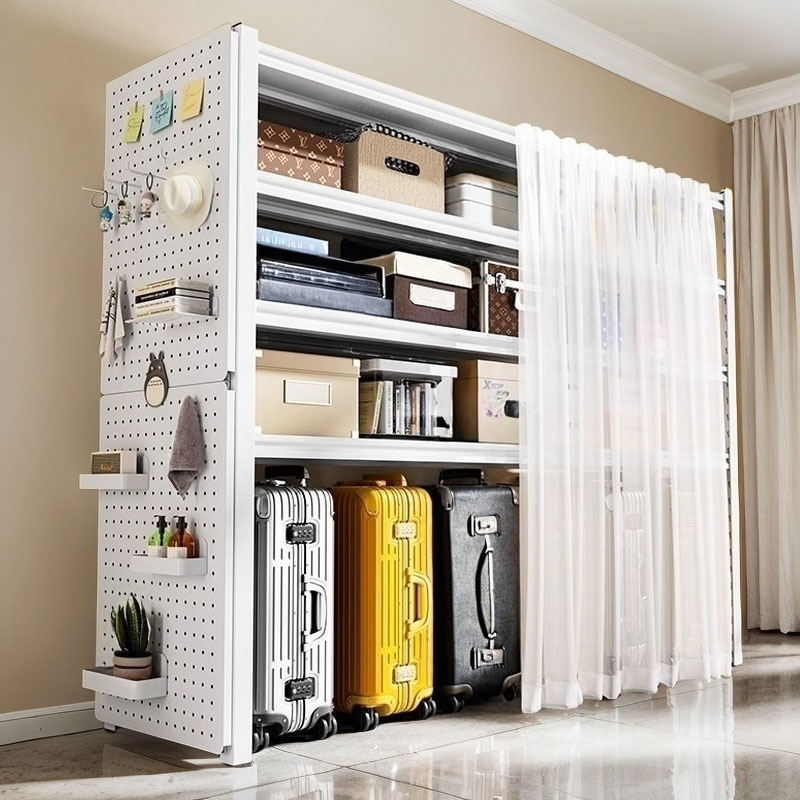 家用货架多层置物架落地阳台超市靠墙物仓储收纳架间铁架储仓库层