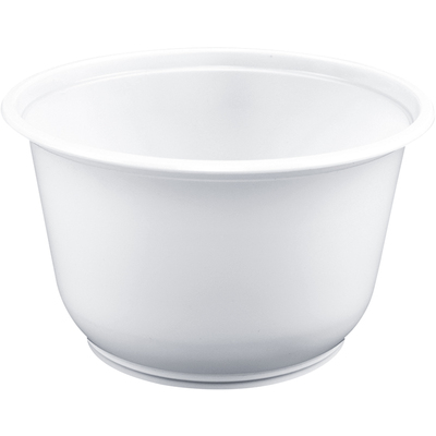 450ml白色商用带盖快餐一次性碗