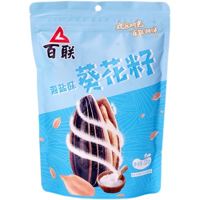 福建百联海盐味瓜子葵花籽大颗粒