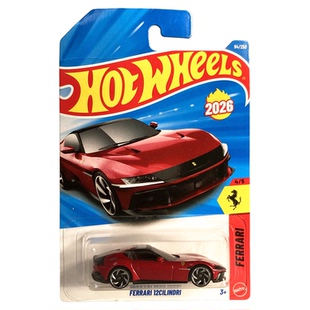 风火轮火辣小跑车法拉利12CILINDRI合金车模型儿童玩具收藏2026D