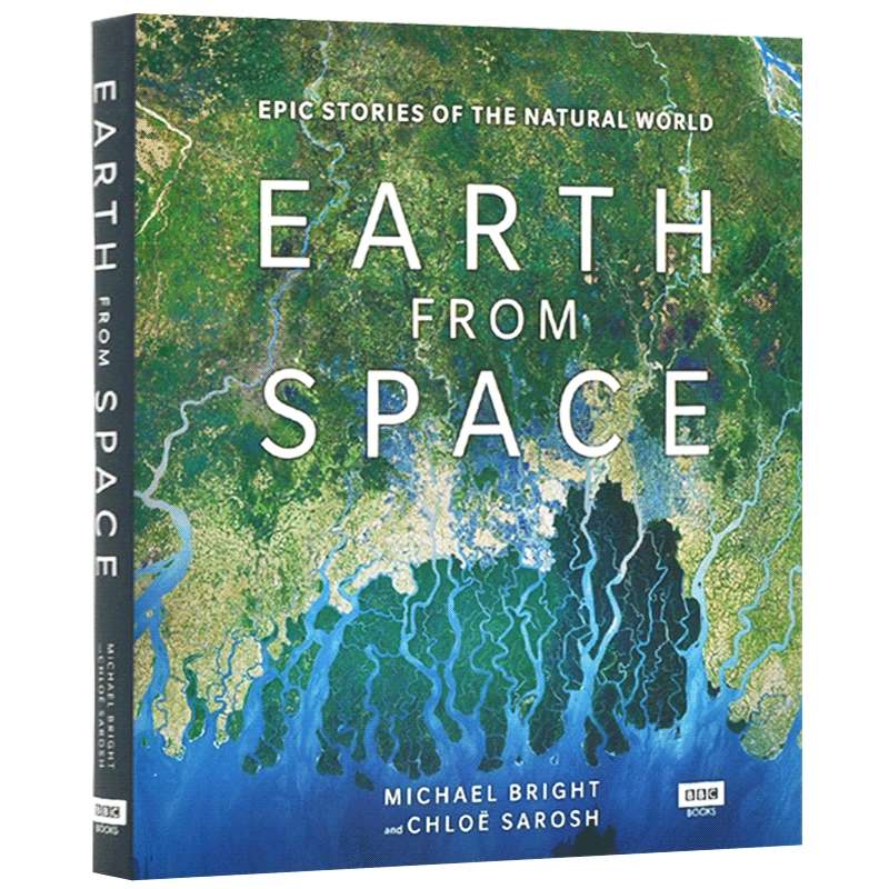 从太空看地球 英文原版 精装 Earth from Space 卫星照片集 BBC自然纪录片 英文版自然科普书 大自然的史诗故事 进口英语书籍