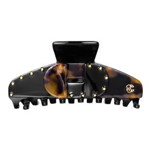 MoCercoo中号抓夹女复古高级感醋酸发夹后脑勺发量多优雅玳瑁色