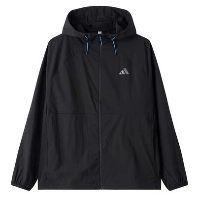 Adidas阿迪达斯男装2026夏季新款TH LW WV JKT休闲连帽外套KR2511