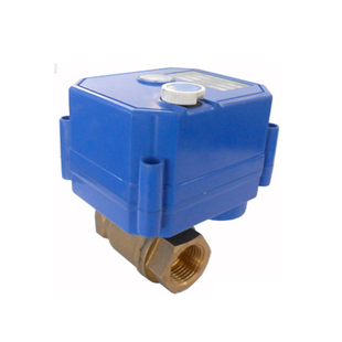 CWX-25S手/电动一体微型电动阀门1寸DN25SS304通电开断电关带视窗