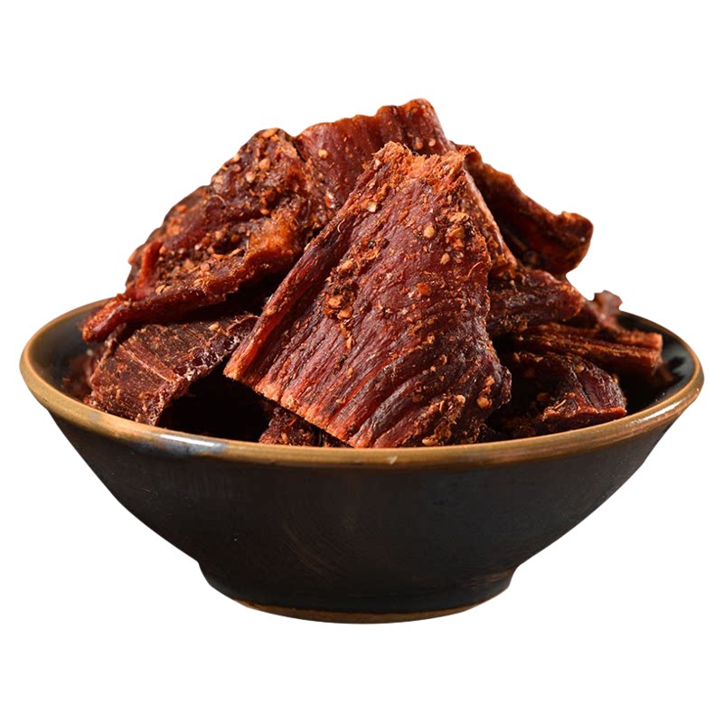 青藏高原特产手撕风干牛肉干麻辣五香味风干牛肉干零食小吃