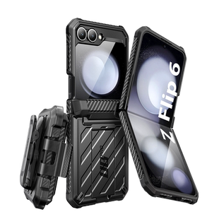 SUPCASE 适用三星Galaxy Z Flip6手机壳带支架flip7fe防摔flip5硅胶软5G保护套折叠Samsung翻盖硬高级2025新