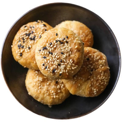 物喜金华酥饼手工制作梅干菜肉