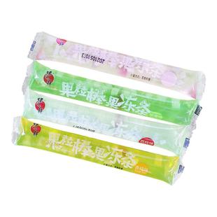 蜡笔小新果粒棒果冻条散装500g荔枝草莓苹果香橙味儿童水果味零食