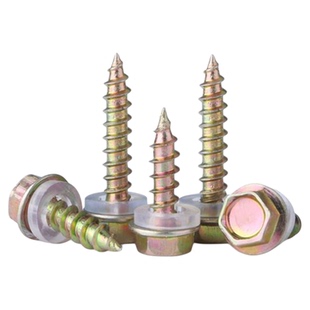 外六角木螺丝木钻自攻自钻钻尾尖尾尖头法兰木螺丝木牙螺丝木螺丝