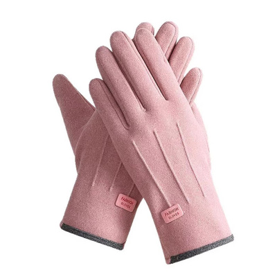 【官方正品】加绒加厚保暖手套冬季可触屏男女士骑车防风防寒户外