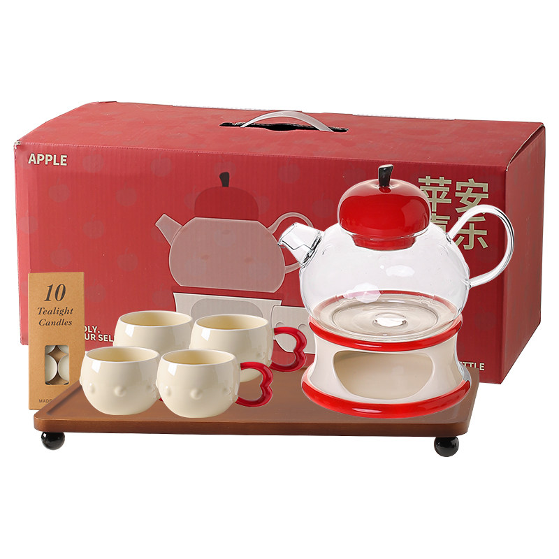 川岛屋玻璃茶壶套装乔迁新居礼物
