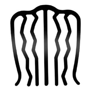 四齿插梳丸子头盘发神器懒人固定夹子u型发簪女2025新款发卡发梳