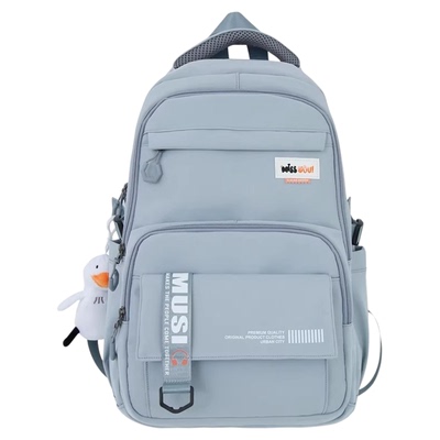 法国Cavi KIong潮牌初中生书包男女大容量高中生背包小学生双肩包