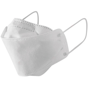KN95一次性3d立体口罩透气亲肤白色工业防护防飞沫口罩kf男女通用