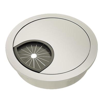 电脑办公桌穿线孔盖板