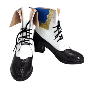 原神芭芭拉cos鞋定制0750动漫游戏人物角色扮演cosplay鞋靴子定制