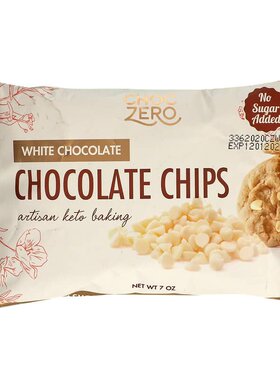 CHOCZERO生酮无糖白巧克力豆烘焙