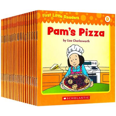 送音频Scholastic学乐小读者系列 英文原版绘本First Little Readers Level D 25册启蒙读物套装小学阶段分级阅读轻松阅读图画书