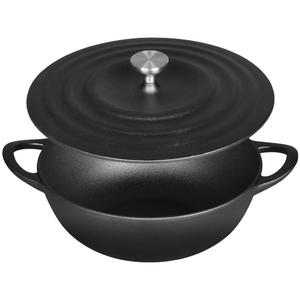 九铸妈咪锅铸铁锅多功能不粘家用炖锅煲汤锅电磁炉锅小炒锅海鲜锅