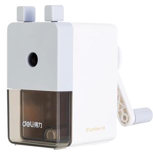 得力卷笔刀小学生专用儿童卷笔刀手摇式转笔刀铅笔削笔器多功能美术生专用削笔刀手动削皮刀铅笔便携式刨笔机