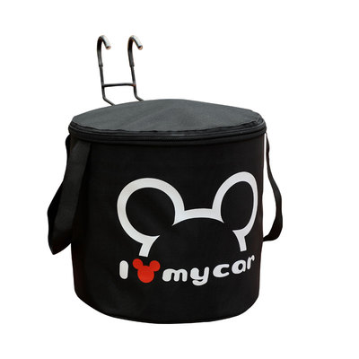 单车篮筐布车篮电动折叠自行车车篮筐防水代驾车篓