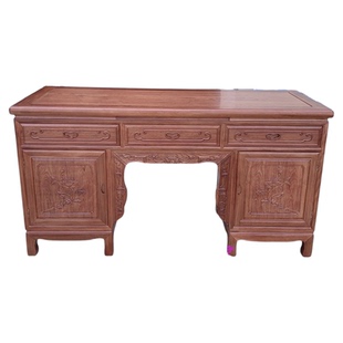 红木祖先台佛龛财神花梨木实木香案观音全菠萝格木神台刺猬紫檀色