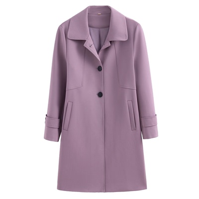 中老年女装春秋风衣外套洋气妈妈