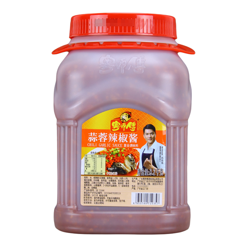 粤师傅餐饮蒜蓉辣椒酱