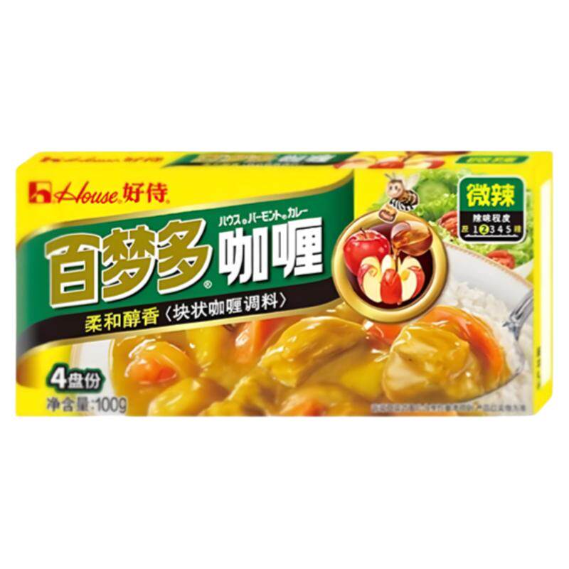 好侍百梦多咖喱块100g