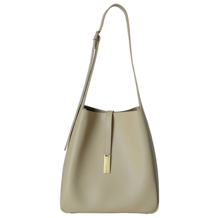 猴子家 软牛皮简约hobo购物袋大容量托特包 2025新款磨砂皮单肩包