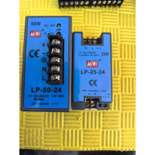 询价下单MIWI导轨式开关电源LP-50-24V ，25-24V一样