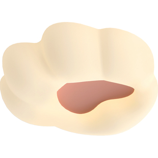 欧普护眼吸顶灯全光谱现代简约2025年新款卧室儿童房间奶油风灯具