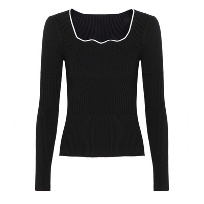 线上专享hply young衣领舒适针织上衣HDD12650175