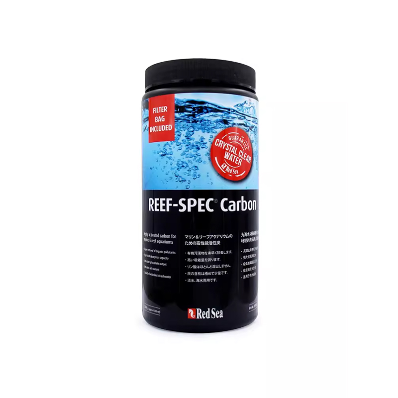 以色列RedSea红海活性炭 吸附珊瑚缸有害物过滤材料净水除腥除臭