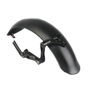 spnu复古翘尾不锈钢挡泥板适用九号机械师c小牛+2后盾