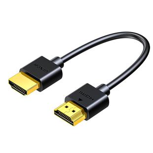 分创者 hdmi细线2.0版4K高清软线电脑电视数据连接线机顶盒笔记本投影仪0.3/1米5延长显示器音视频加长hdml线