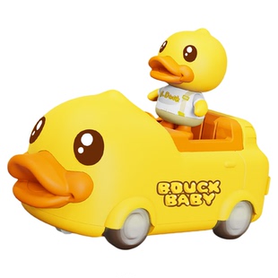 B.Duck小黄鸭遥控汽车3岁宝宝玩具4男孩儿童遥控车卡通玩具车礼物