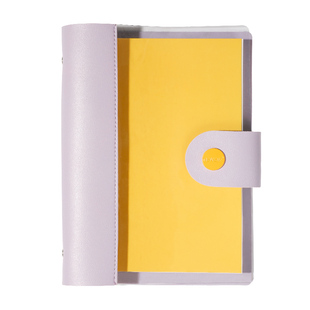 never软皮本B6果冻本A5活页本不硌手可拆卸软皮本A5笔记本本子简约ins风