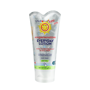 美国加州宝宝中大童身体润肤乳儿童面霜乳液干燥止痒保湿秋冬无香