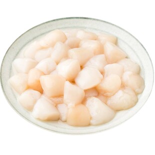 冷冻新鲜鲜贝  免浆扇贝柱 方便菜 半成品菜 买4袋送一袋包邮