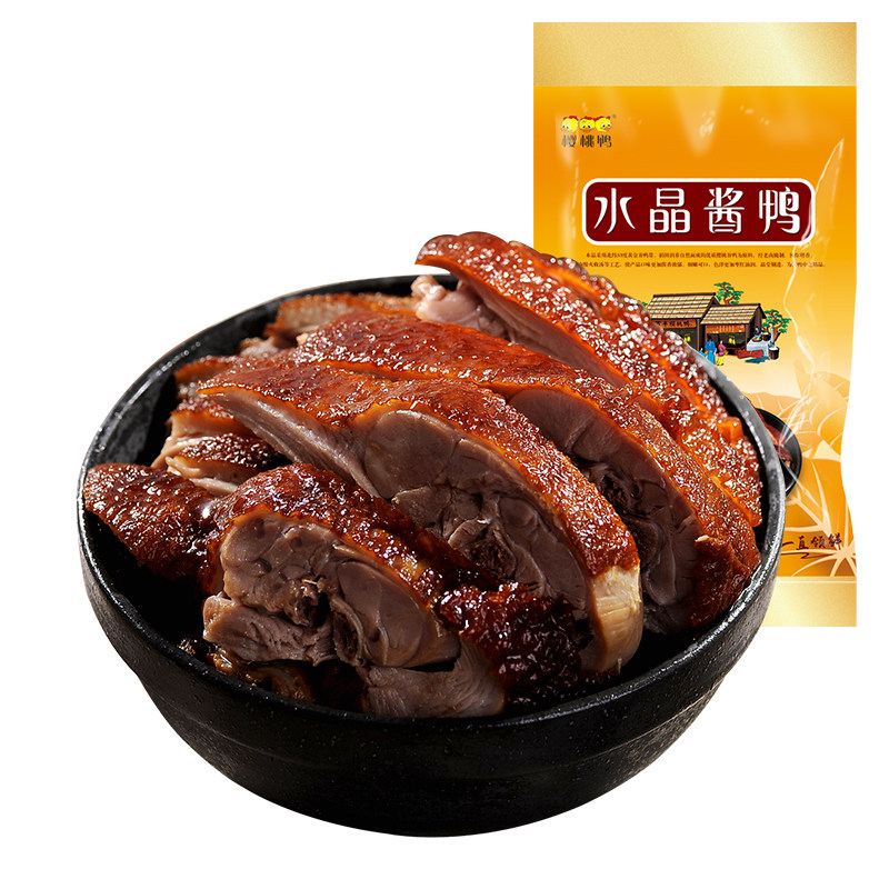 樱桃鸭酱鸭正宗南京特产酱板鸭子脆皮烤鸭整只即食卤味手撕熟零食