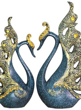 小摆件书房电视柜装饰品结婚礼物